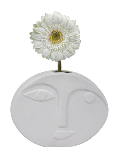 Ceramic Face Vase Small - Default Title (VASC22484)