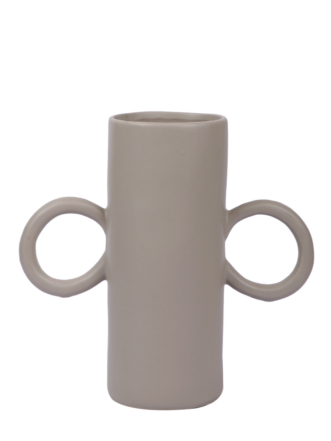 Ceramic Face like Flower Vase - Default Title (VASC22499)