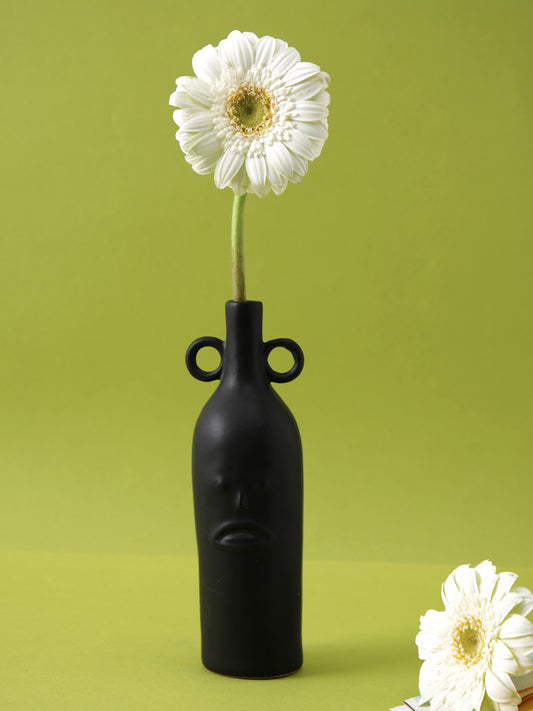 Face Vase - Black - Default Title (VASC22500BL)