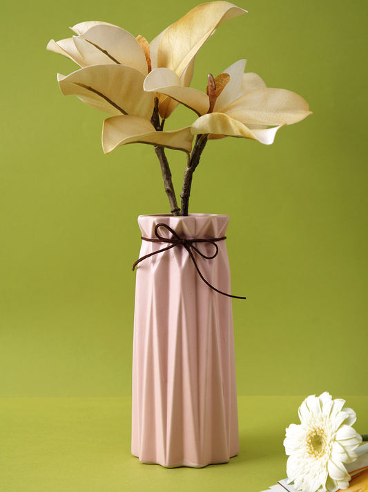 Pink Ceramic Flower Vase - Default Title (VASC22528PI)