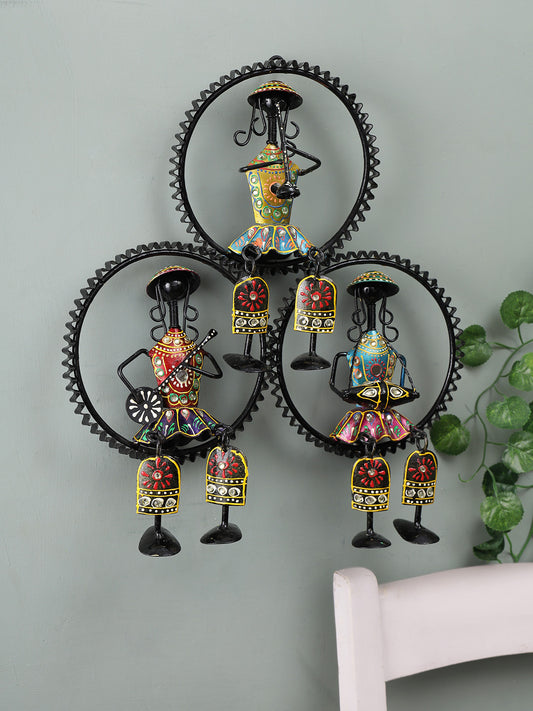 Tribal Musicians Wall Hanging - Default Title (WDMJ2139)