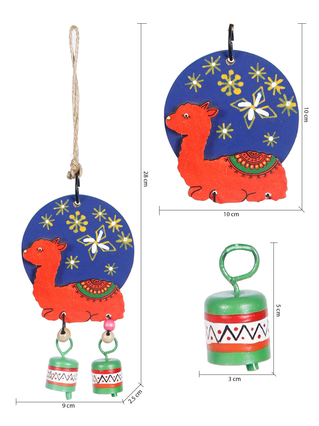 Night Camel Chime With Bells - Default Title (WUD2102)